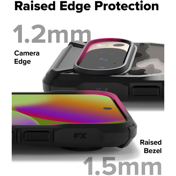 Чехол Ringke FUSION X для Pixel 10 / 10 Pro CAMO BLACK