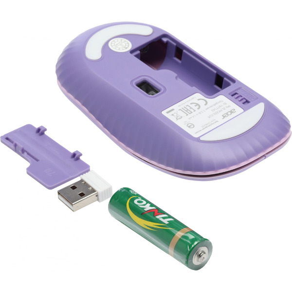 Мышь Acer OMR205 (сиреневый/фиолетовый)