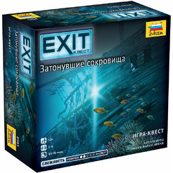 Настольная игра Звезда Exit Квест. Затонувшие сокровища 8983