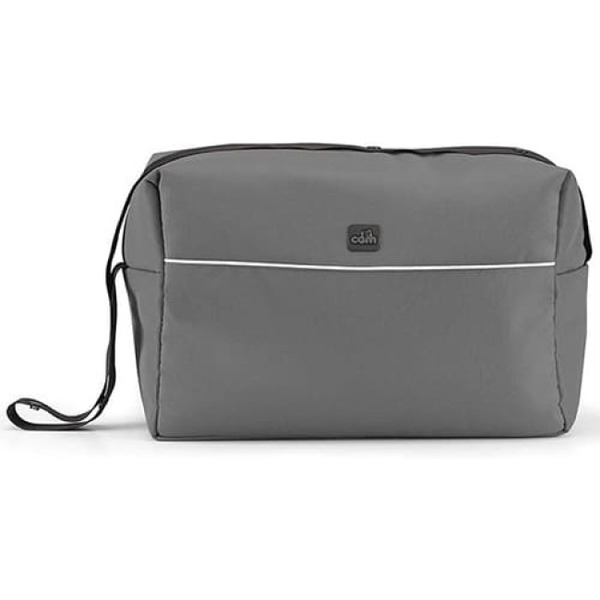 Универсальная коляска CAM Tris Fluido Easy (3 в 1, белый медвежонок, антрацит-черный)