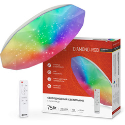 Светильник INhome COMFORT DIAMOND-RGB 75Вт с пультом