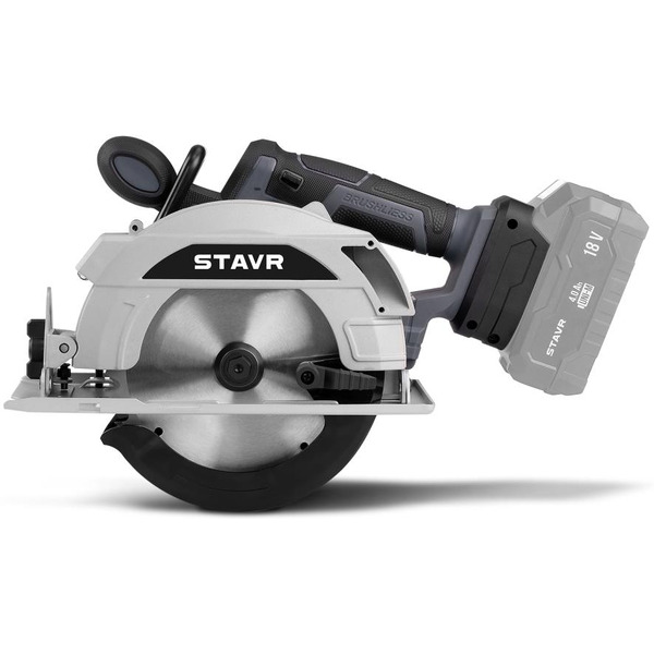 Циркулярная пила STAVR SCW 18BL-165 (без АКБ и ЗУ)