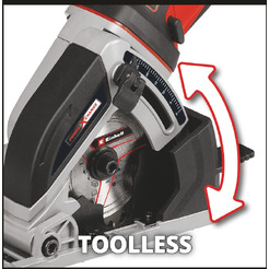 Циркулярная пила Einhell TE-CS 18/89 Li - Solo (4331100) без АКБ и ЗУ