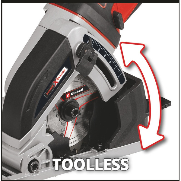 Циркулярная пила Einhell TE-CS 18/89 Li - Solo (4331100) без АКБ и ЗУ