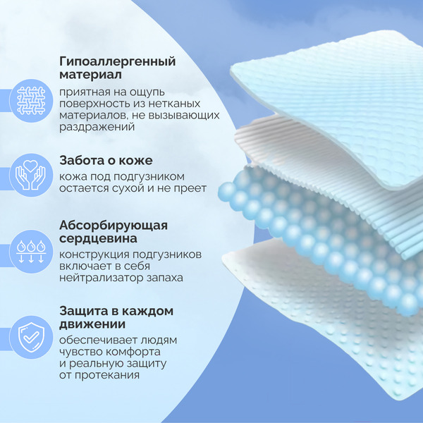 Подгузники для взрослых Dr.Skipp Ultra S (30шт)