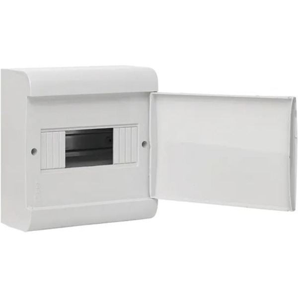 Щит распределительный EKF ЩРН-П-8 Basic (белая дверца)