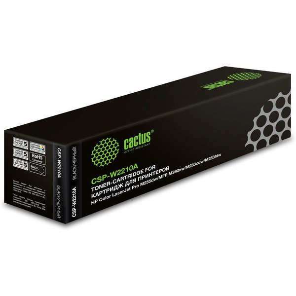 Картридж лазерный Cactus CSP-W2210A 207A черный (1350стр.) для HP M255/MFP M282/M283