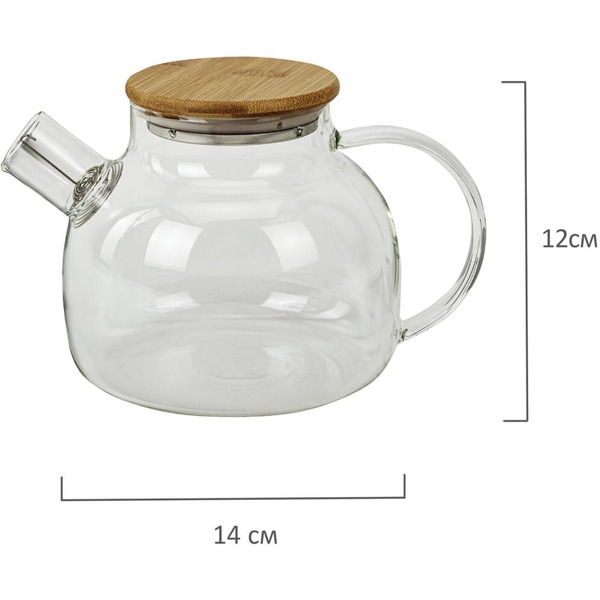 Заварочный чайник Daswerk Бочонок 608646