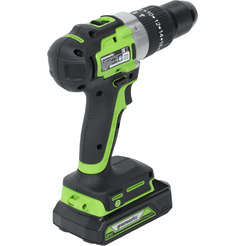Ударная дрель-шуруповерт Greenworks GD24DD60K2 3704107UA