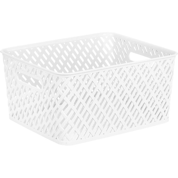 Корзина Альтернатива Плетенка М3501 (белый)