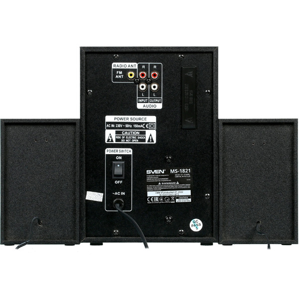 Акустическая система SVEN MS-1821 черный