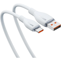 Кабель Baseus Pudding Series USB Type-A - USB Type-C (1.2 м, белый)