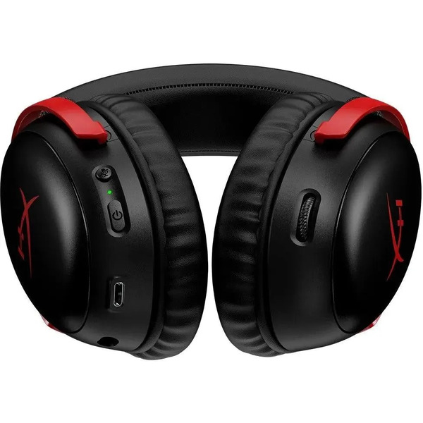 Наушники HyperX Cloud III Wireless (черный/красный)