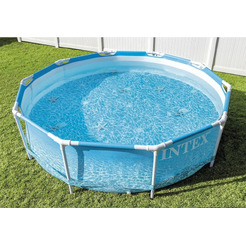 Каркасный бассейн Intex Metal Frame Beachside 28208 (305х76) c фильтром и насосом