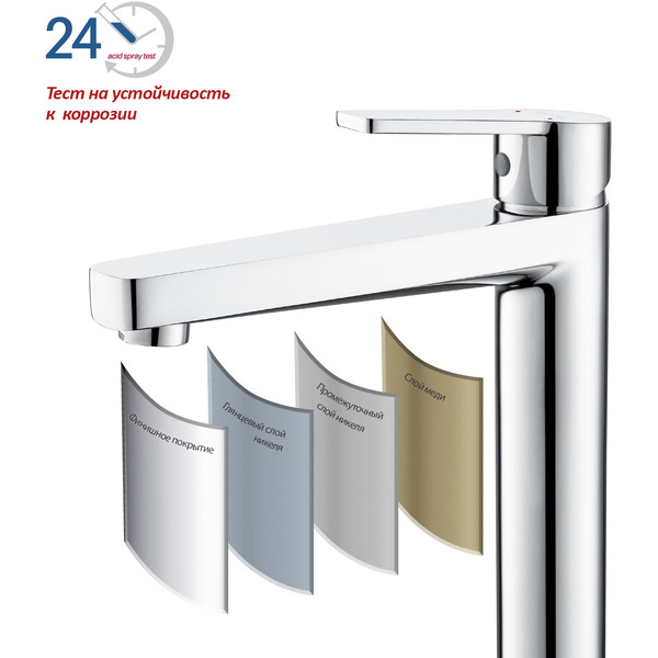 Смеситель Aquatek Lugano AQ1704CR