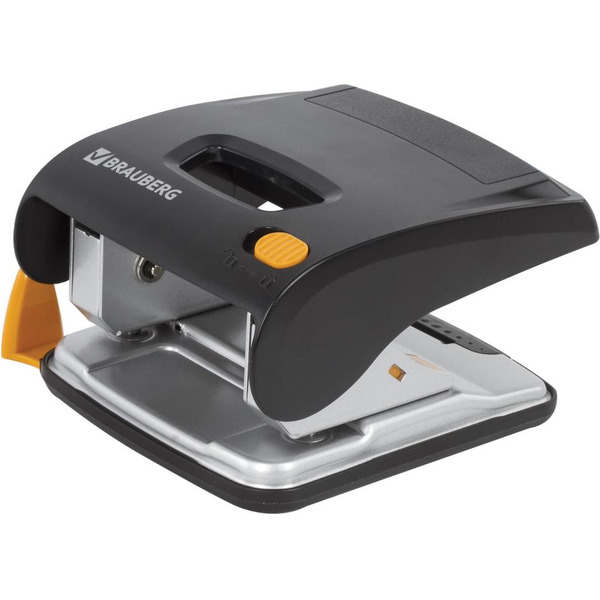 Дырокол BRAUBERG Easy Press 224343