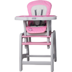 Стульчик для кормления COTO BABY Stars (розовый)