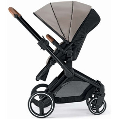 Универсальная коляска CAM Next Evo (3 в 1, бежевый-черный/черная рама)