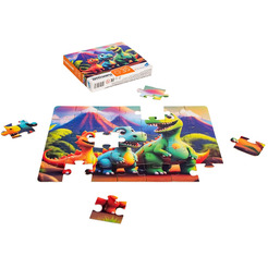 Пазлы DREAM MAKERS Динозавры RI3503C