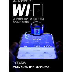 Мультиварка Polaris PMC 5020 Wi-Fi IQ Home (черный)