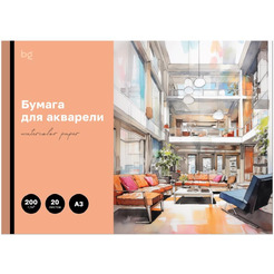 Папка для акварели BG "Модерн" БА20А3_60213