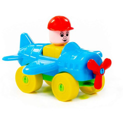 Конструктор Полесье Юный путешественник 55378 Самолет