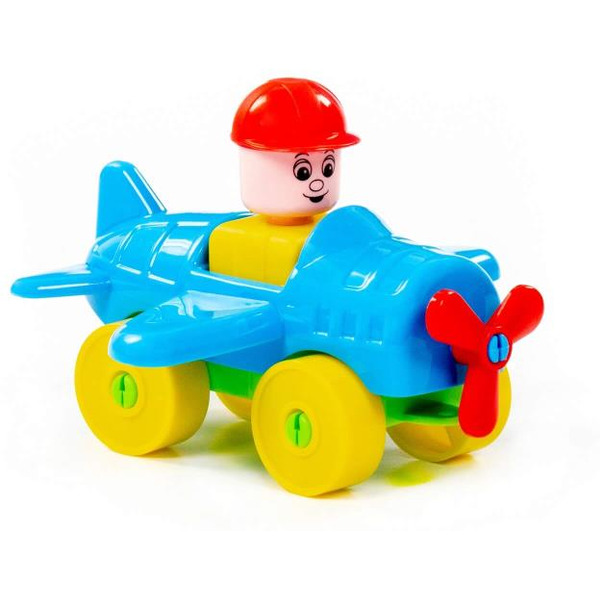 Конструктор Полесье Юный путешественник 55378 Самолет