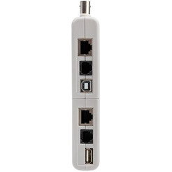 Тестер кабеля универсальный REXANT 12-1003 (RJ-45+RJ-11/RJ-12+1394+USB+BNC 3468 )
