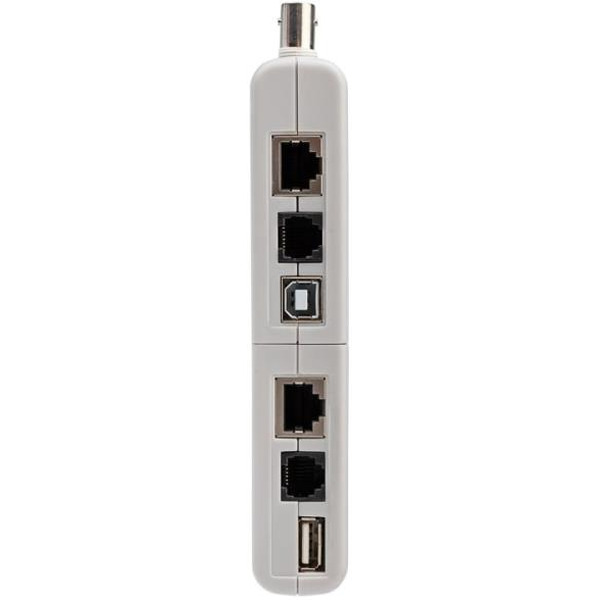 Тестер кабеля универсальный REXANT 12-1003 (RJ-45+RJ-11/RJ-12+1394+USB+BNC 3468 )