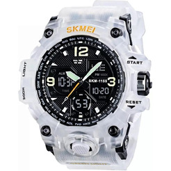 Наручные часы Skmei 1155 (белый/прозрачный)