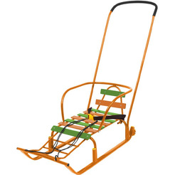 Санки детские НИКА Тимка 8 Комфорт (оранжевый)