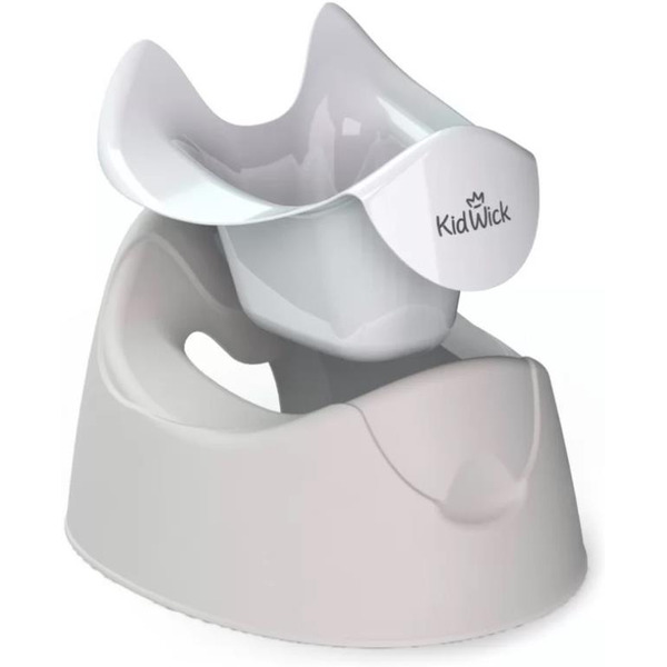 Детский горшок Kidwick Трио KW090401 (серый/белый)