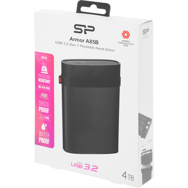Внешний накопитель Silicon-Power Armor A85B 4TB SP040TBPHD85BS3K