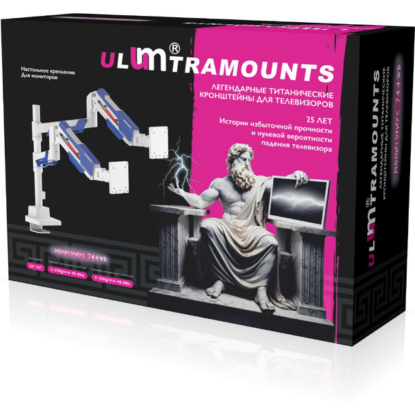 Кронштейн для мониторов Ultramounts UM744WB