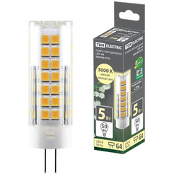 Лампочка TDM G4-5 Вт-230 В-3000 К SQ0340-0216