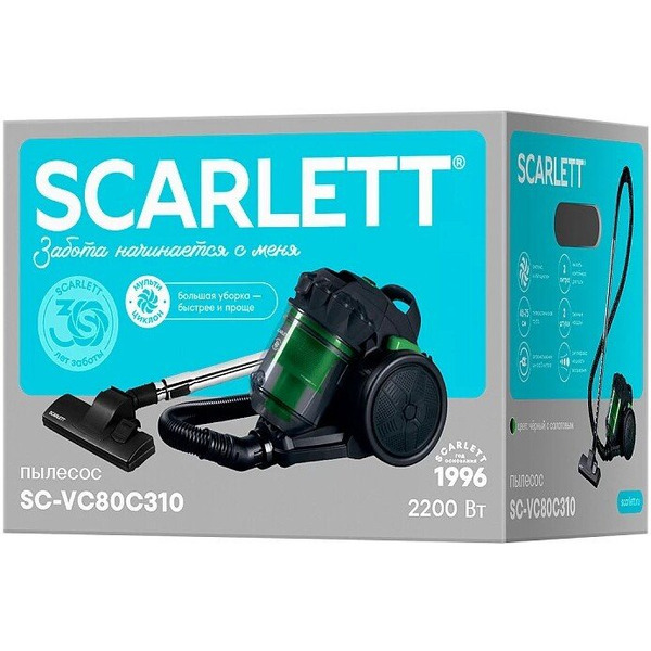 Пылесос Scarlett SC-VC80C310