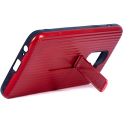 Чехол-накладка Bingo STRIPS TPU для SAMSUNG Galaxy J8 2018 (красный)