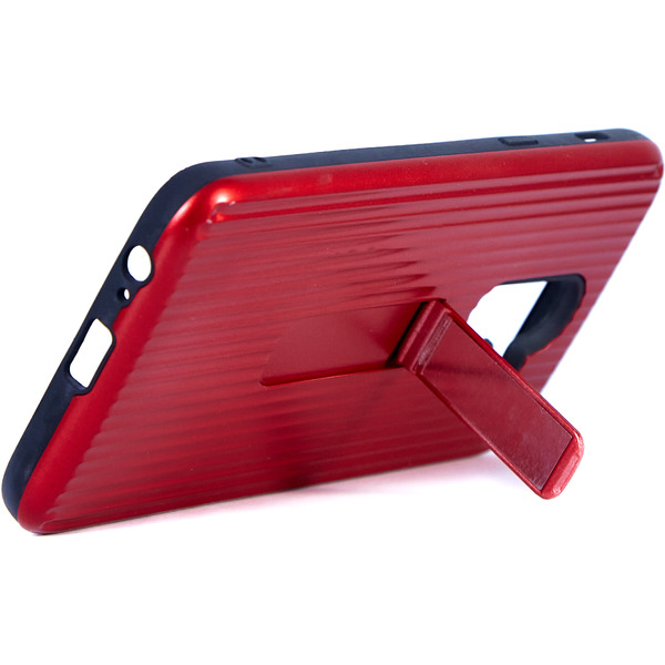 Чехол-накладка Bingo STRIPS TPU для SAMSUNG Galaxy J8 2018 (красный)