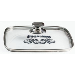 Крышка стеклянная квадратная Мечта MКР24Г