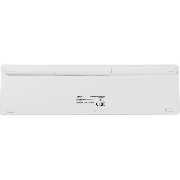 Клавиатура Acer OKR301 ZL.KBDEE.015 белый/серебристый
