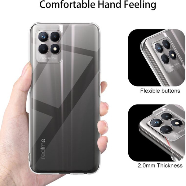 Бампер Bingo TPU 2.0mm для REALME 8i Белый