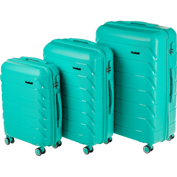 Чемодан DoubleW YF-PP02 (L, голубой)