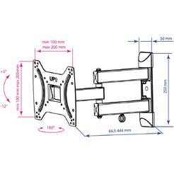 Кронштейн Kromax DIX-22