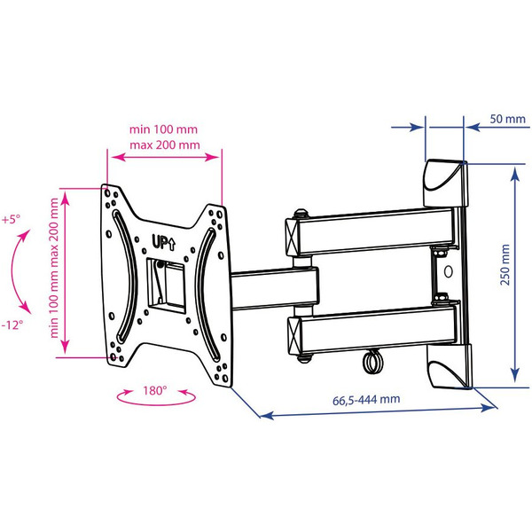 Кронштейн Kromax DIX-22