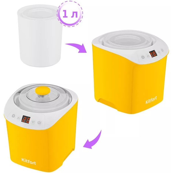 Йогуртница Kitfort КТ-4090-1