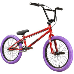 Велосипед Stark Madness BMX 5 Cr-Mo '25 красный/черный/фиолетовый HQ-0014378