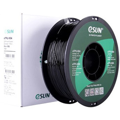 Пластиковая нить ESUN eTPU-95A 1.75 мм 1000 г (черный)