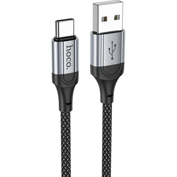 Кабель Hoco X102 USB Type-A - USB Type-C (1 м, черный)