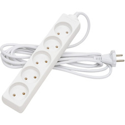 Удлинитель General Lighting GES-10 470032 (3 м, белый)