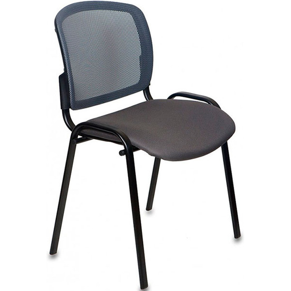 Стул Бюрократ Вики (черный/серый)